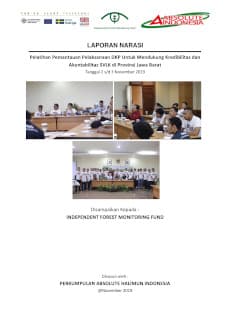 Ringkasan Laporan Pemantau Independen - Papua Forest Watch