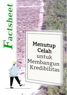 Menutup Celah Untuk Menjaga Kredibilitas