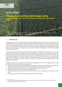 Penguatan Sistem Sertifikasi ISPO
